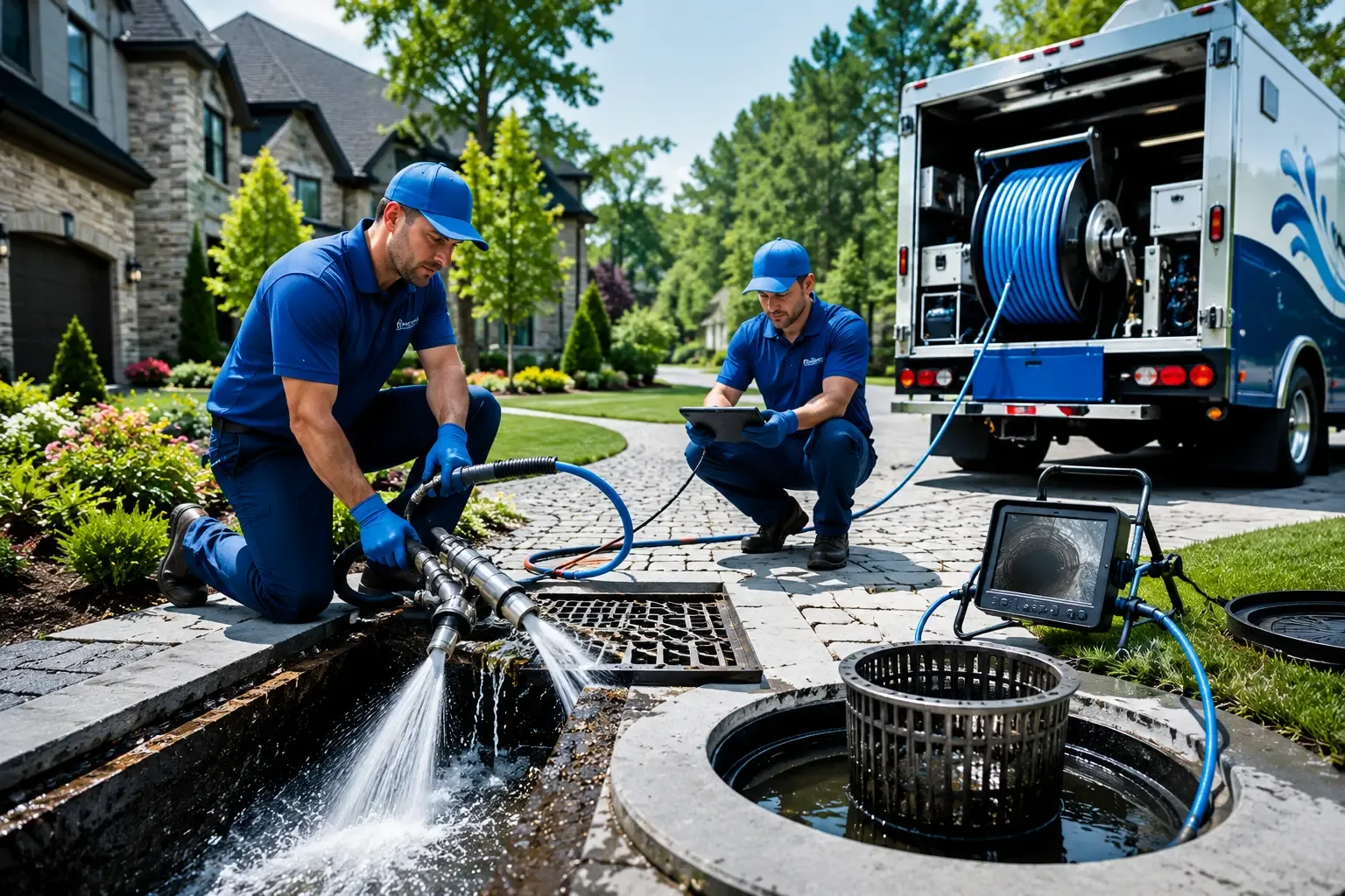 Local outdoor drain cleaning professionals in Ivanhoe, VA